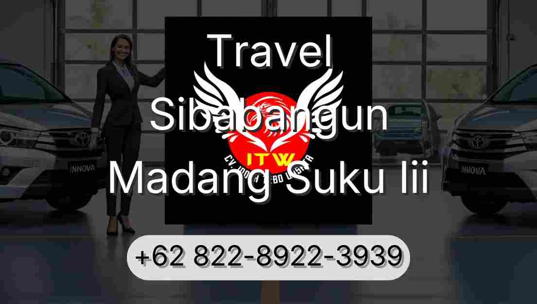Travel Sibabangun Madang Suku Iii