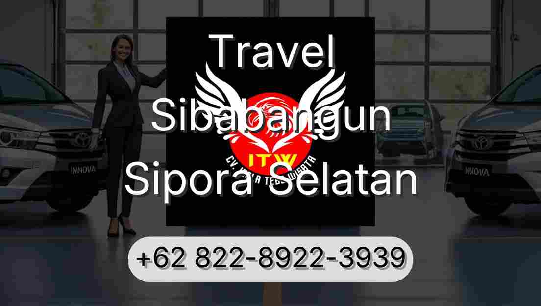 Travel Sibabangun Sipora Selatan