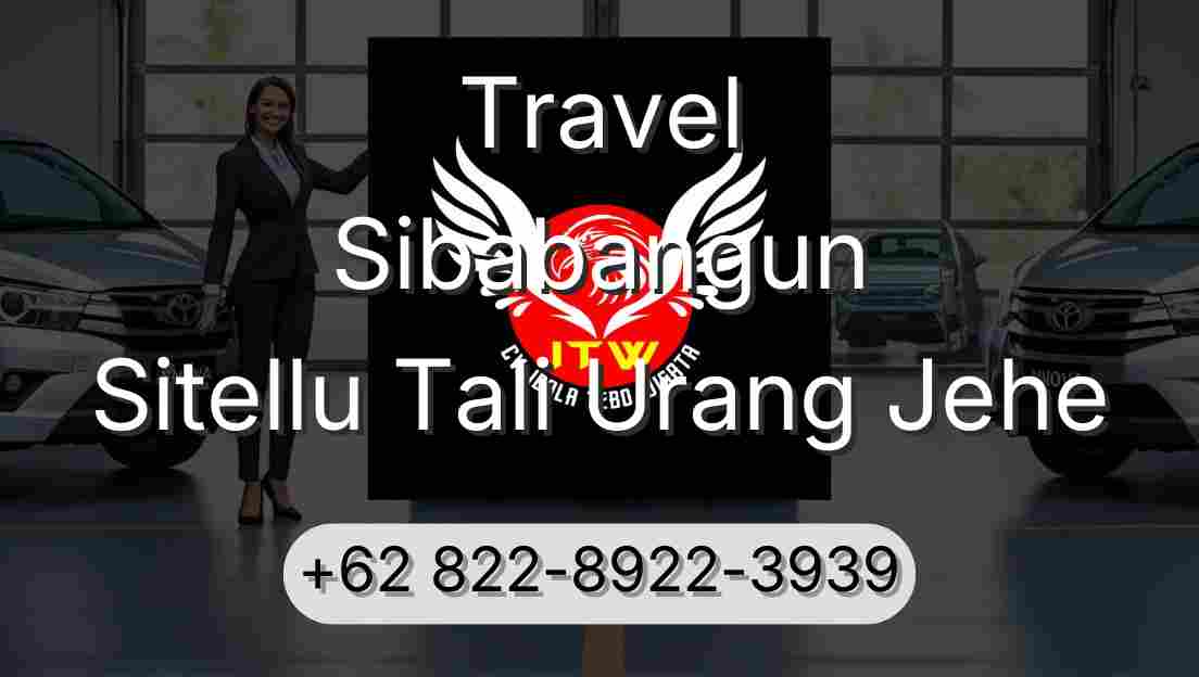Travel Sibabangun Sitellu Tali Urang Jehe