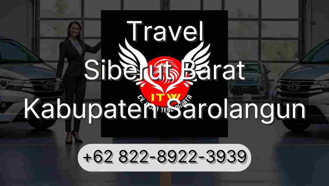 Travel Siberut Barat Kabupaten Sarolangun