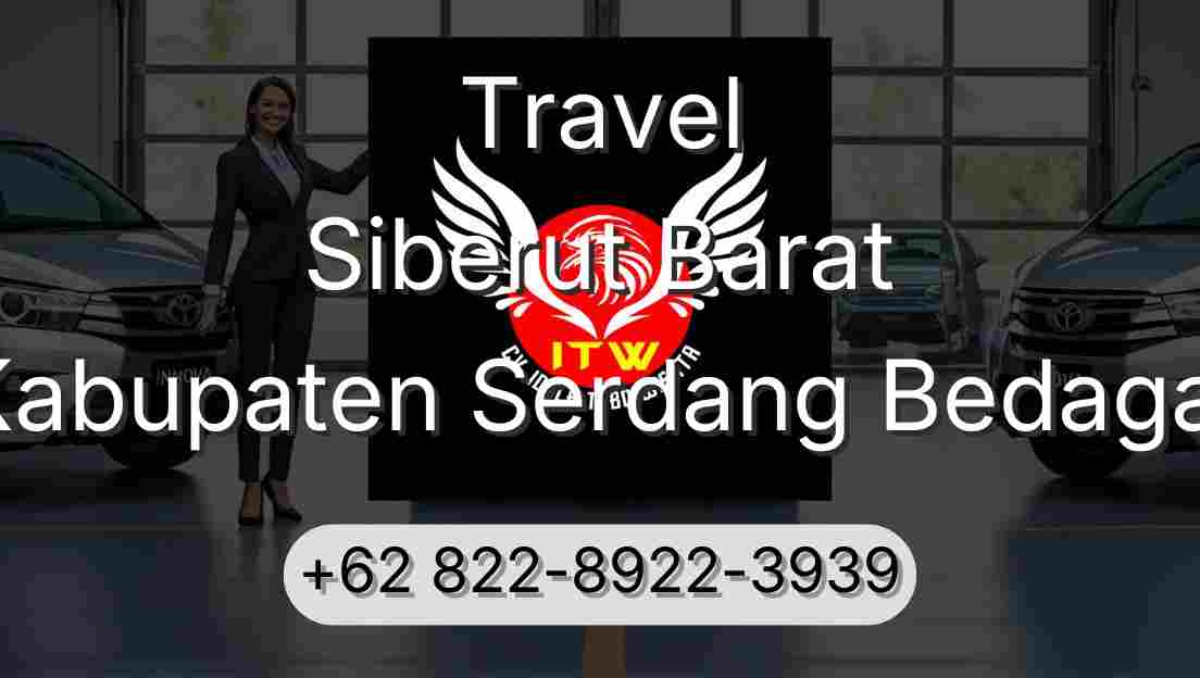 Travel Siberut Barat Kabupaten Serdang Bedagai