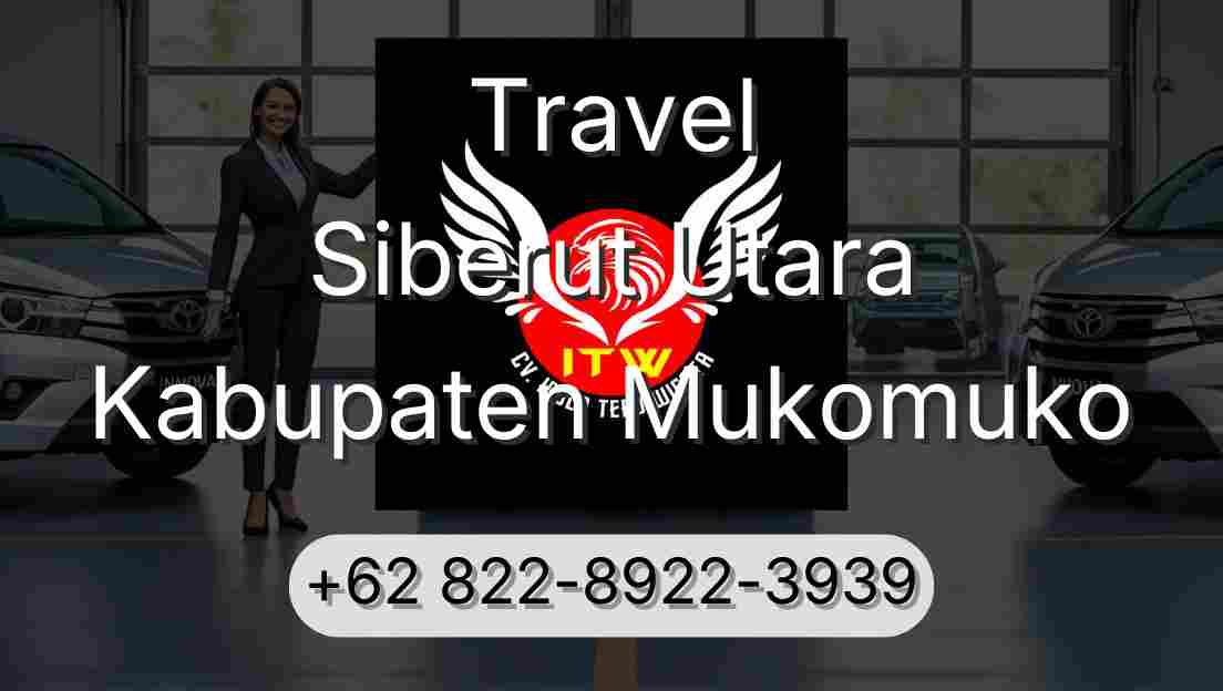 Travel Siberut Utara Kabupaten Mukomuko