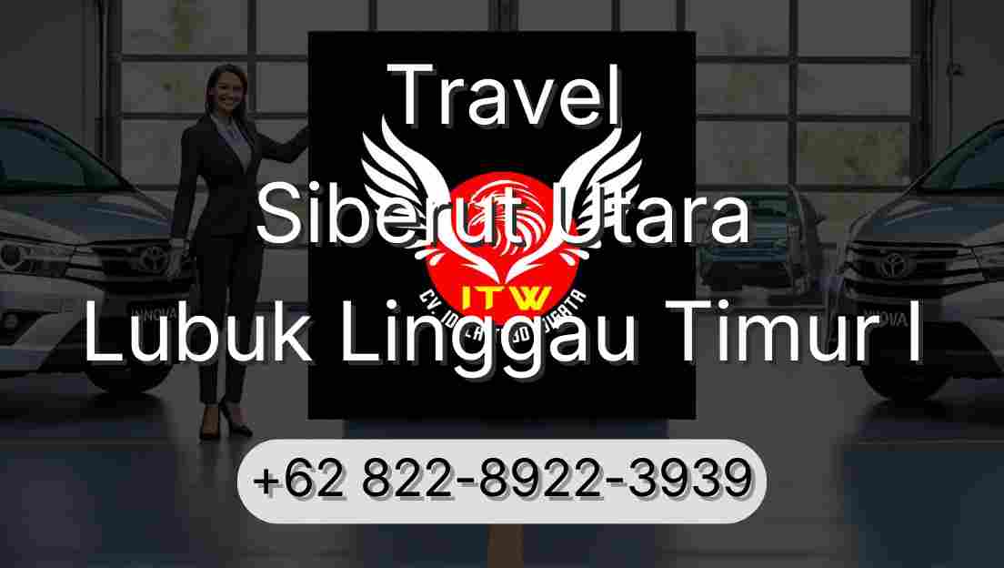 Travel Siberut Utara Lubuk Linggau Timur I