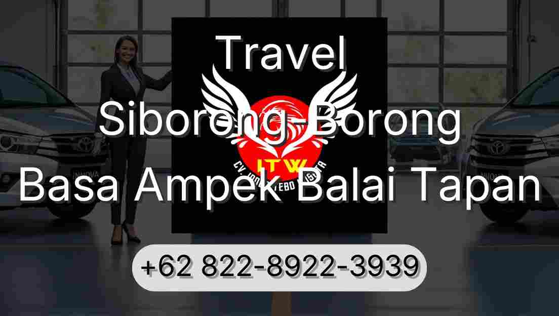 Travel Siborong-Borong Basa Ampek Balai Tapan