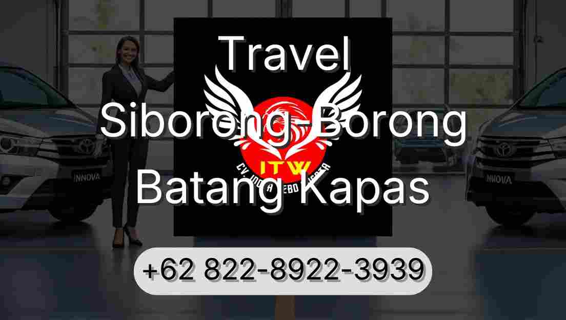 Travel Siborong-Borong Batang Kapas