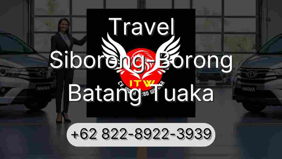 Travel Siborong-Borong Batang Tuaka