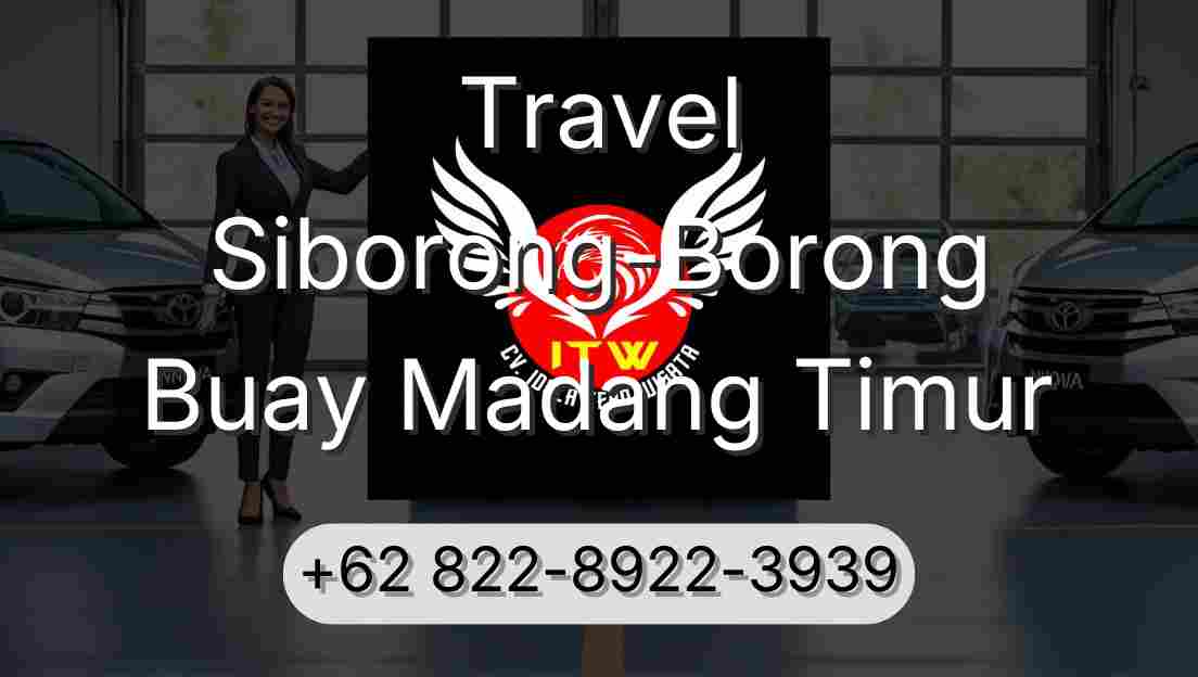 Travel Siborong-Borong Buay Madang Timur