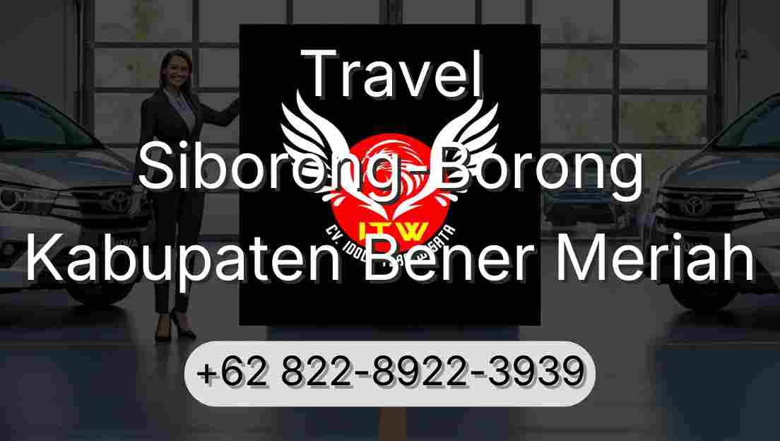 Travel Siborong-Borong Kabupaten Bener Meriah