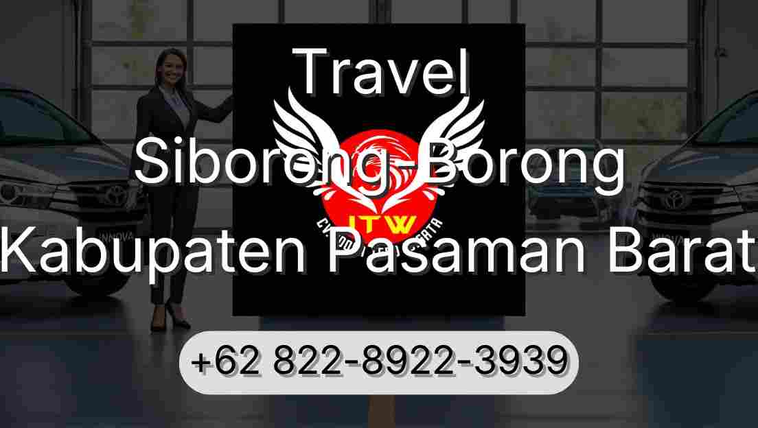 Travel Siborong-Borong Kabupaten Pasaman Barat