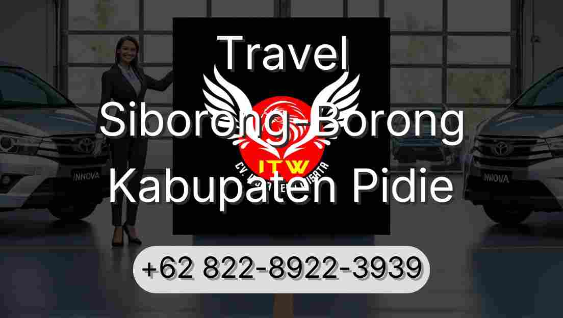 Travel Siborong-Borong Kabupaten Pidie