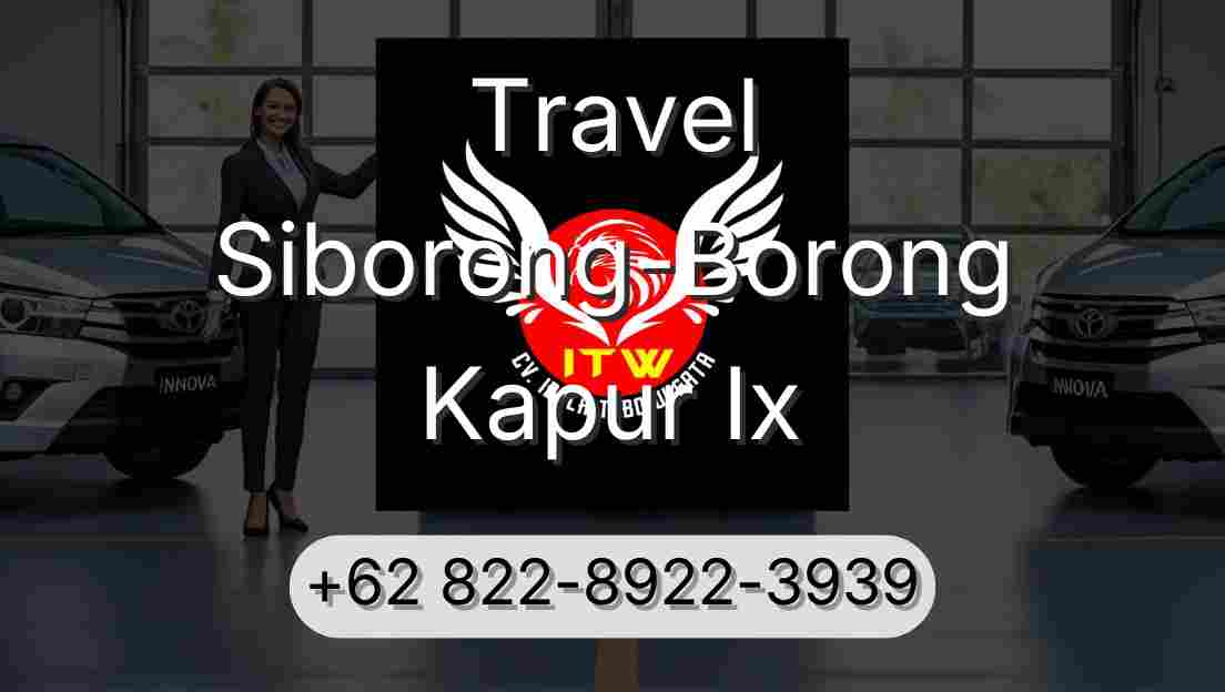 Travel Siborong-Borong Kapur Ix