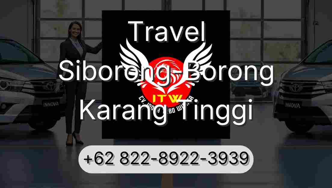 Travel Siborong-Borong Karang Tinggi