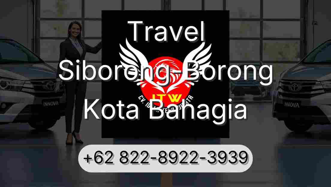 Travel Siborong-Borong Kota Bahagia