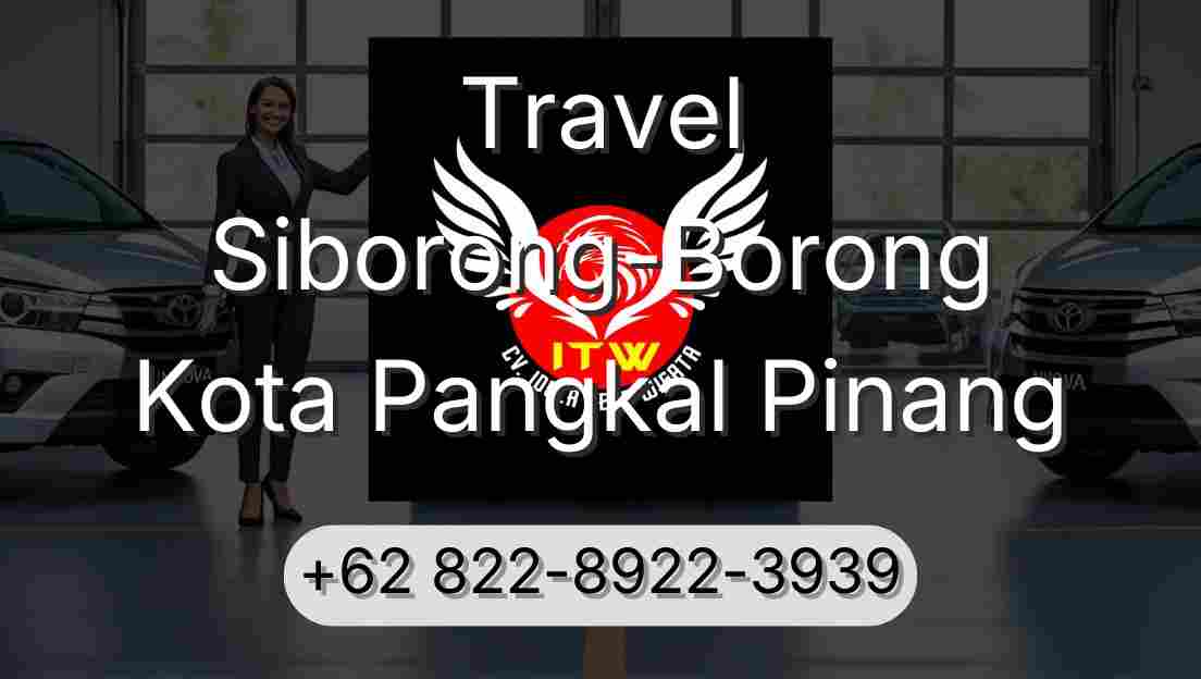 Travel Siborong-Borong Kota Pangkal Pinang