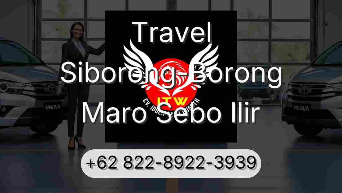 Travel Siborong-Borong Maro Sebo Ilir