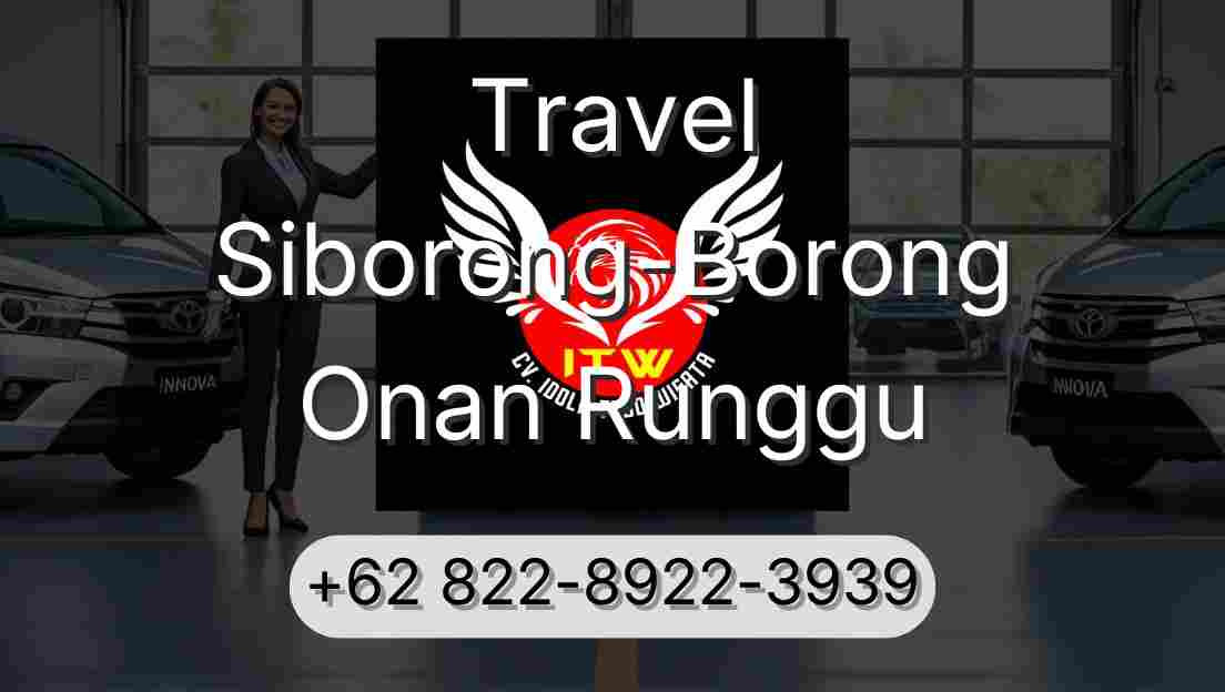 Travel Siborong-Borong Onan Runggu