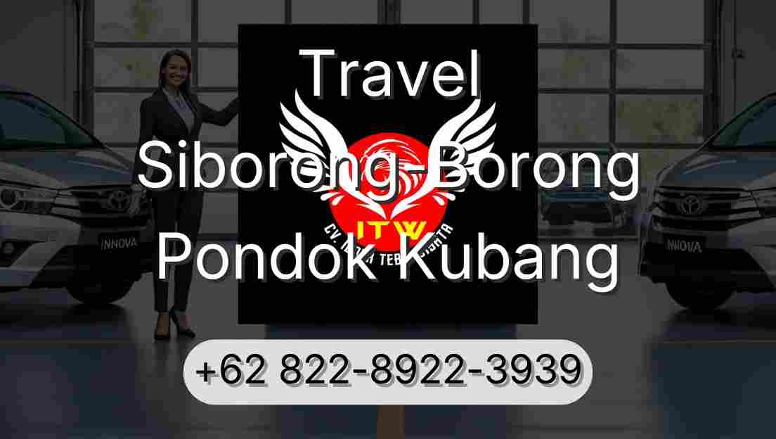 Travel Siborong-Borong Pondok Kubang