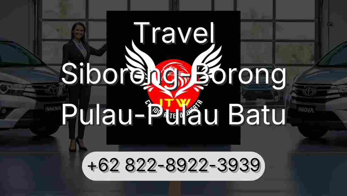 Travel Siborong-Borong Pulau-Pulau Batu