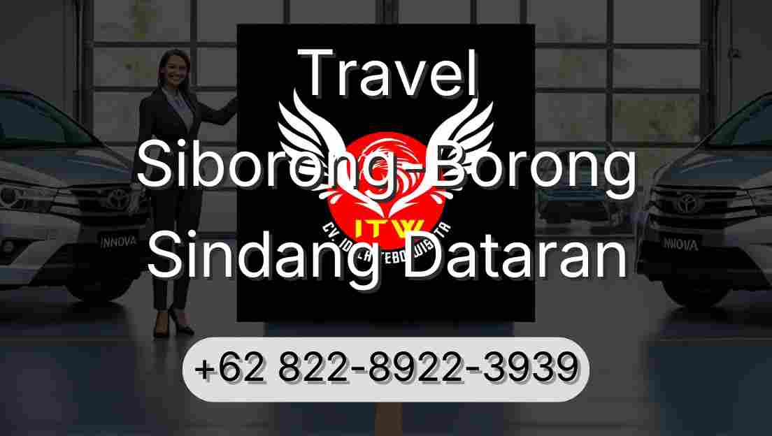 Travel Siborong-Borong Sindang Dataran