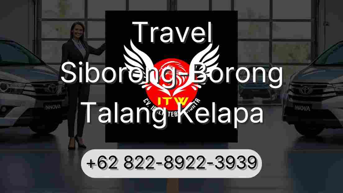 Travel Siborong-Borong Talang Kelapa