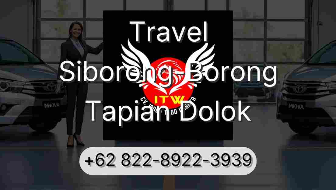 Travel Siborong-Borong Tapian Dolok