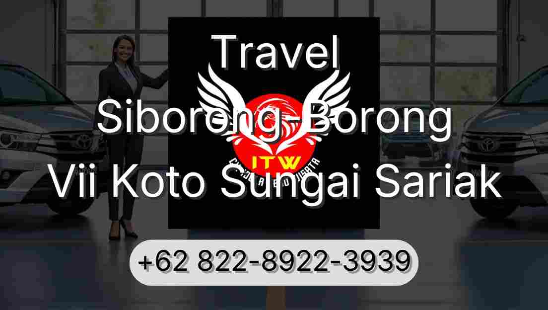 Travel Siborong-Borong Vii Koto Sungai Sariak