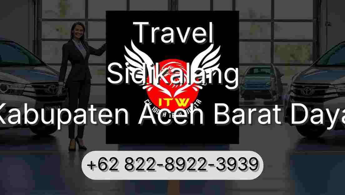 Travel Sidikalang Kabupaten Aceh Barat Daya
