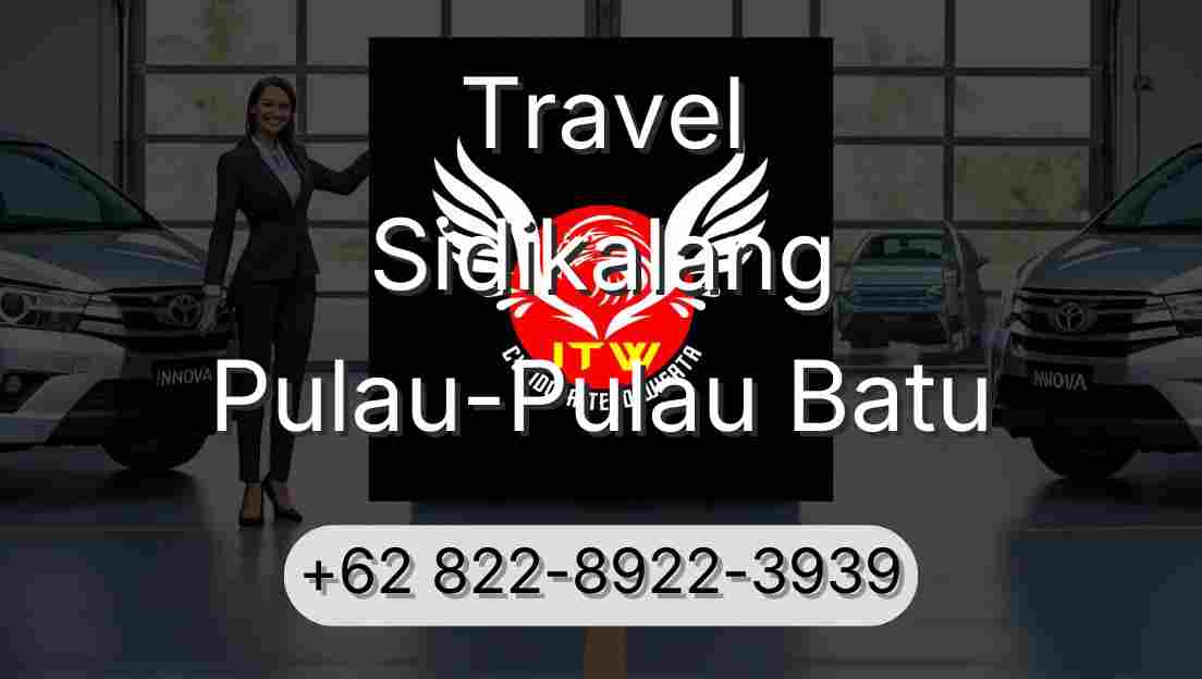 Travel Sidikalang Pulau-Pulau Batu
