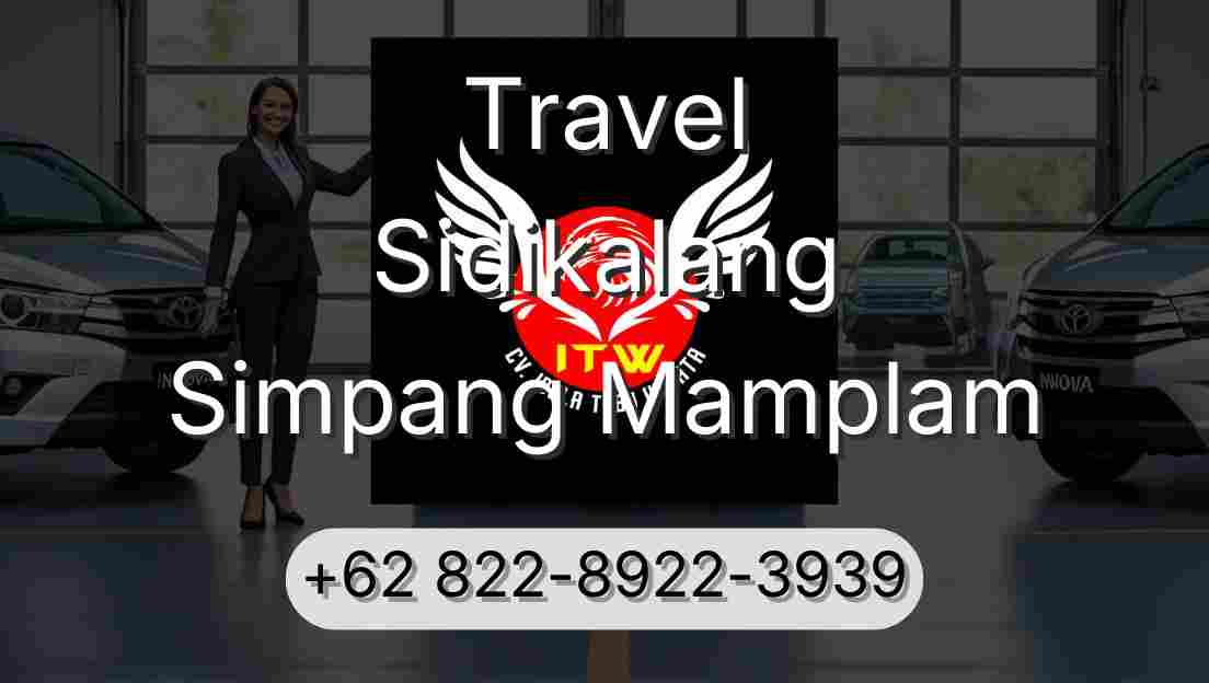 Travel Sidikalang Simpang Mamplam