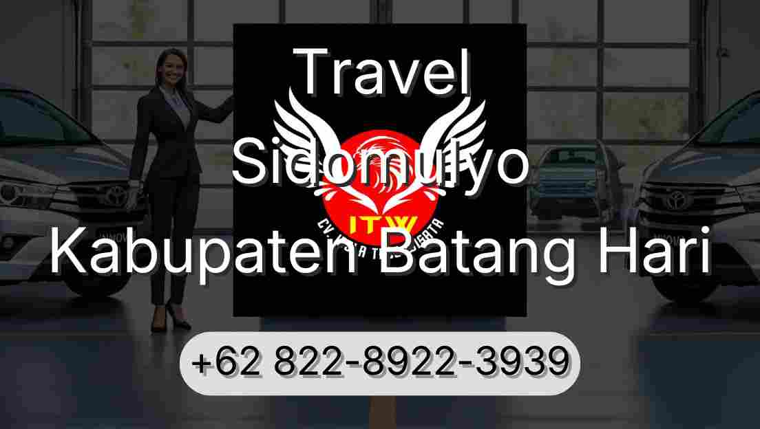 Travel Sidomulyo Kabupaten Batang Hari
