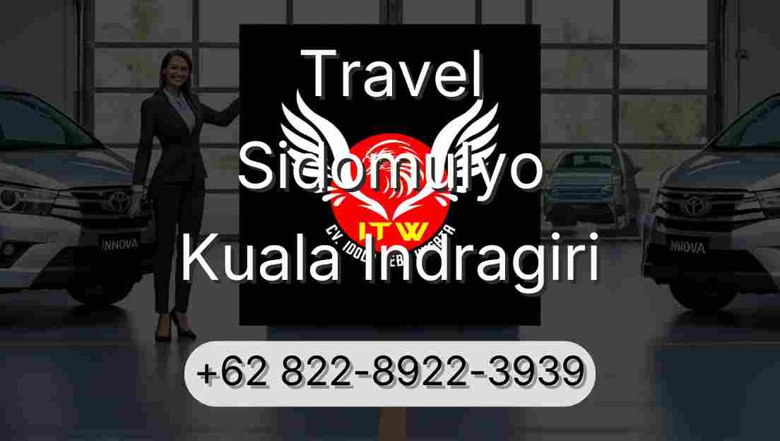 Travel Sidomulyo Kuala Indragiri