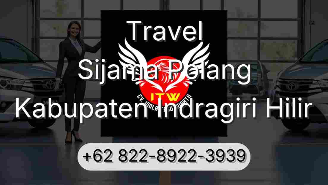 Travel Sijama Polang Kabupaten Indragiri Hilir