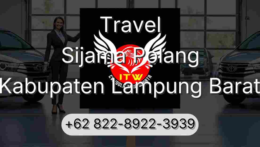 Travel Sijama Polang Kabupaten Lampung Barat