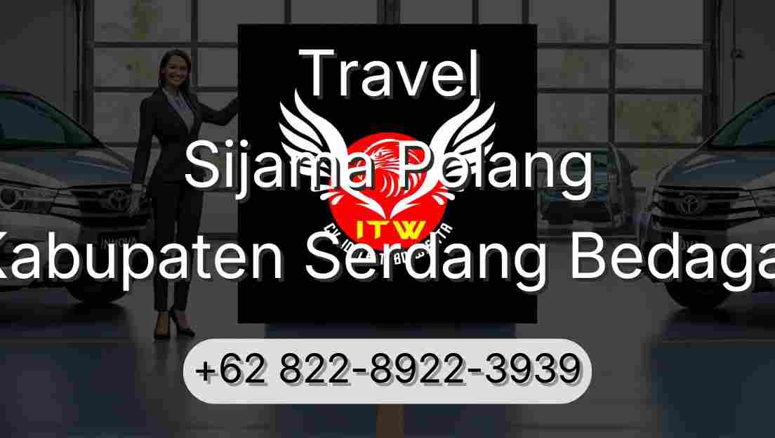 Travel Sijama Polang Kabupaten Serdang Bedagai