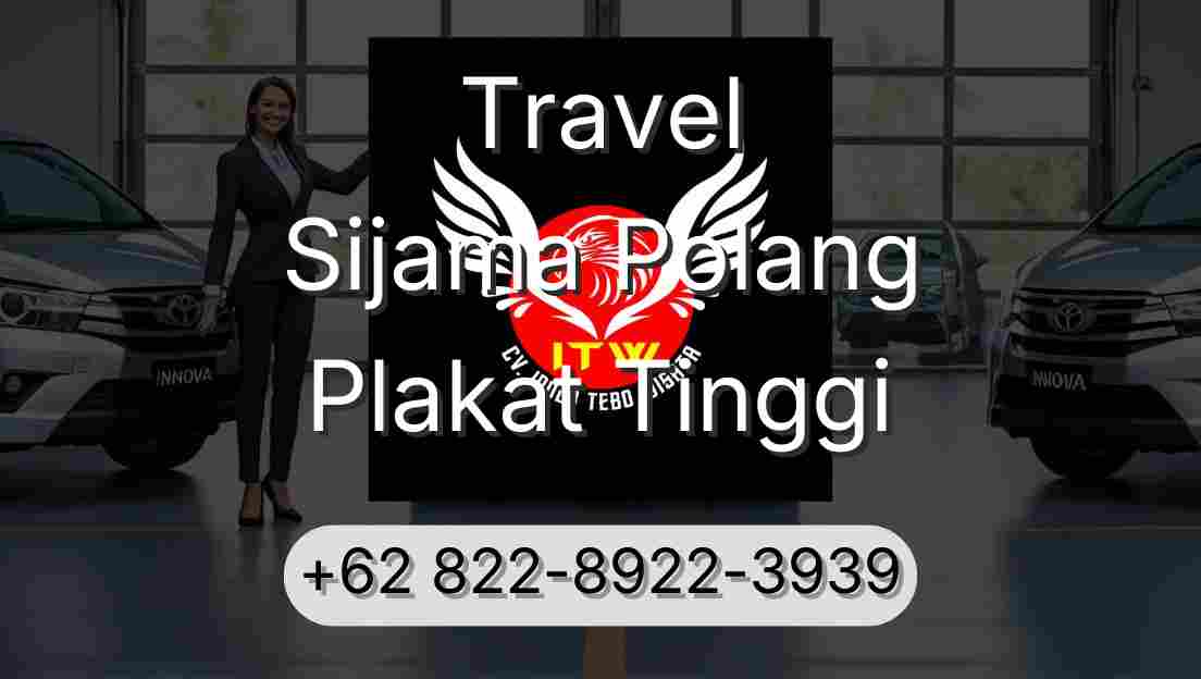 Travel Sijama Polang Plakat Tinggi