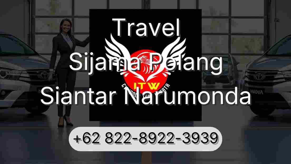 Travel Sijama Polang Siantar Narumonda