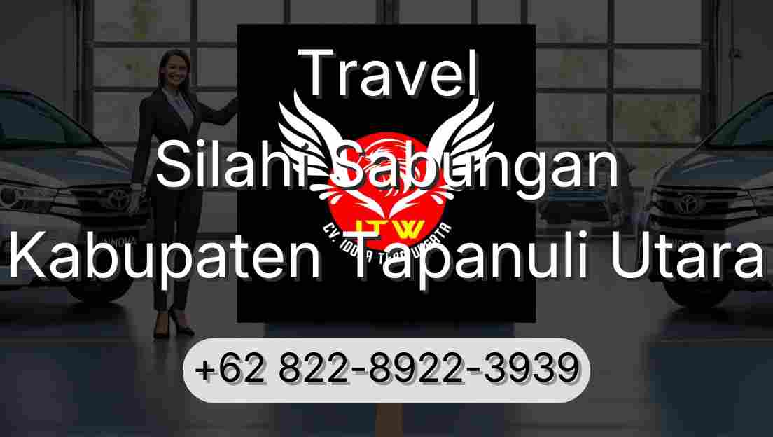 Travel Silahi Sabungan Kabupaten Tapanuli Utara