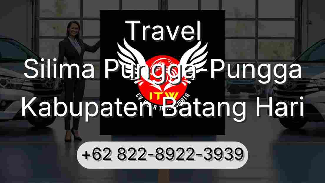Travel Silima Pungga-Pungga Kabupaten Batang Hari