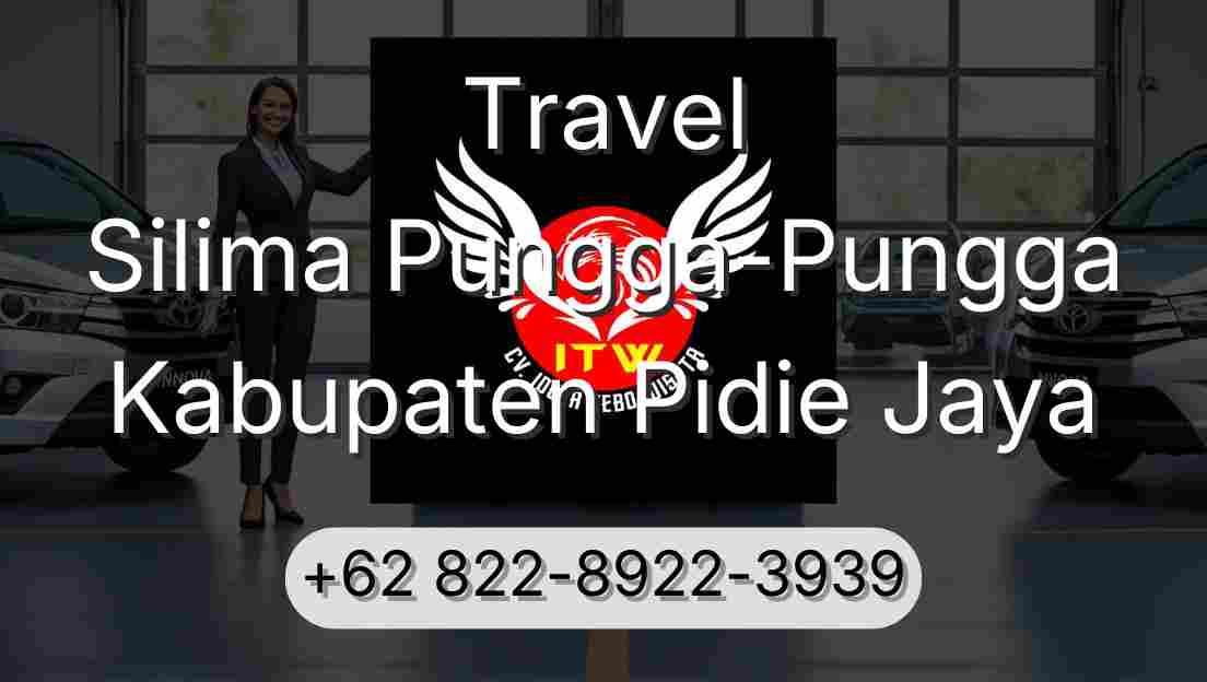 Travel Silima Pungga-Pungga Kabupaten Pidie Jaya