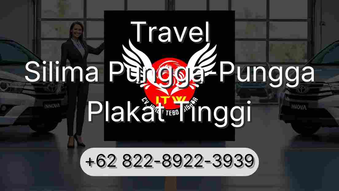 Travel Silima Pungga-Pungga Plakat Tinggi