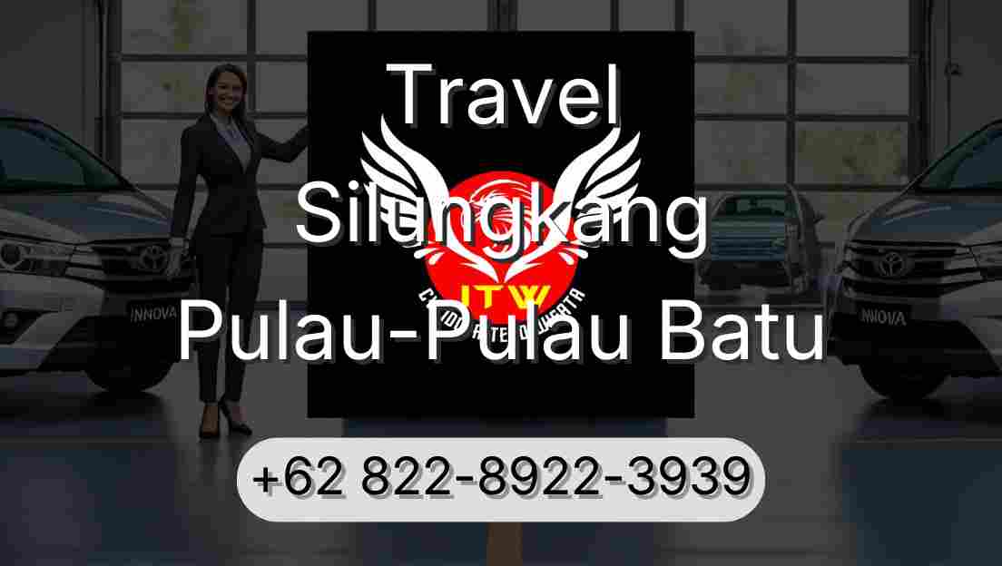 Travel Silungkang Pulau-Pulau Batu