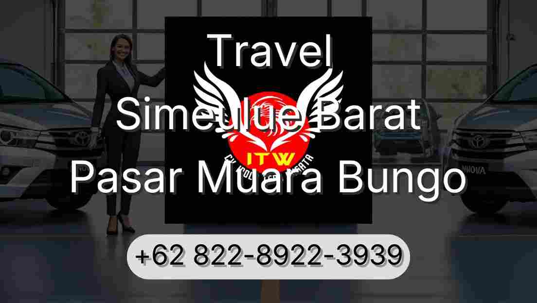 Travel Simeulue Barat Pasar Muara Bungo