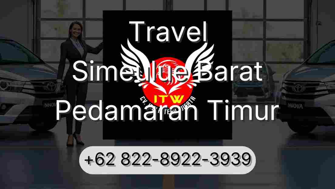 Travel Simeulue Barat Pedamaran Timur