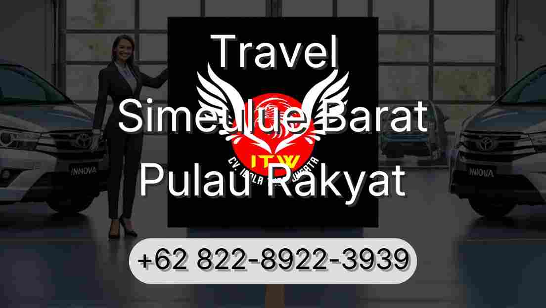 Travel Simeulue Barat Pulau Rakyat