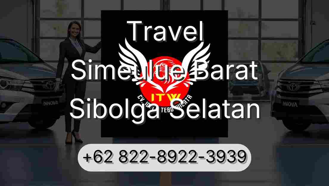 Travel Simeulue Barat Sibolga Selatan