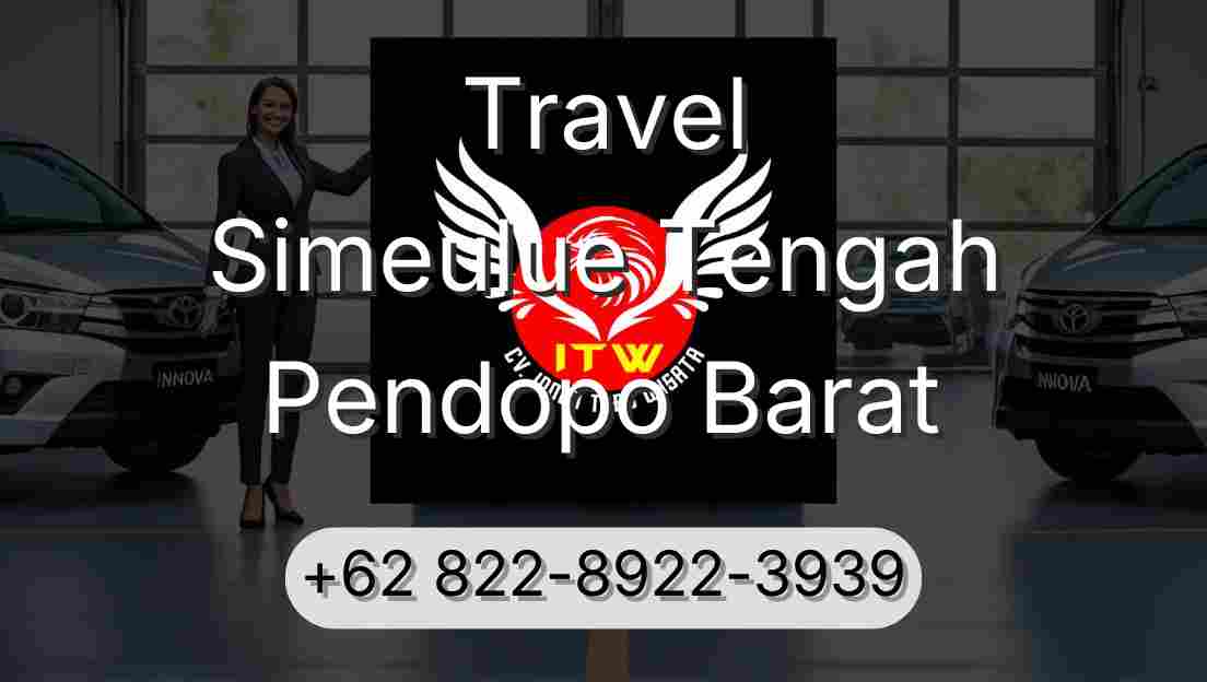 Travel Simeulue Tengah Pendopo Barat