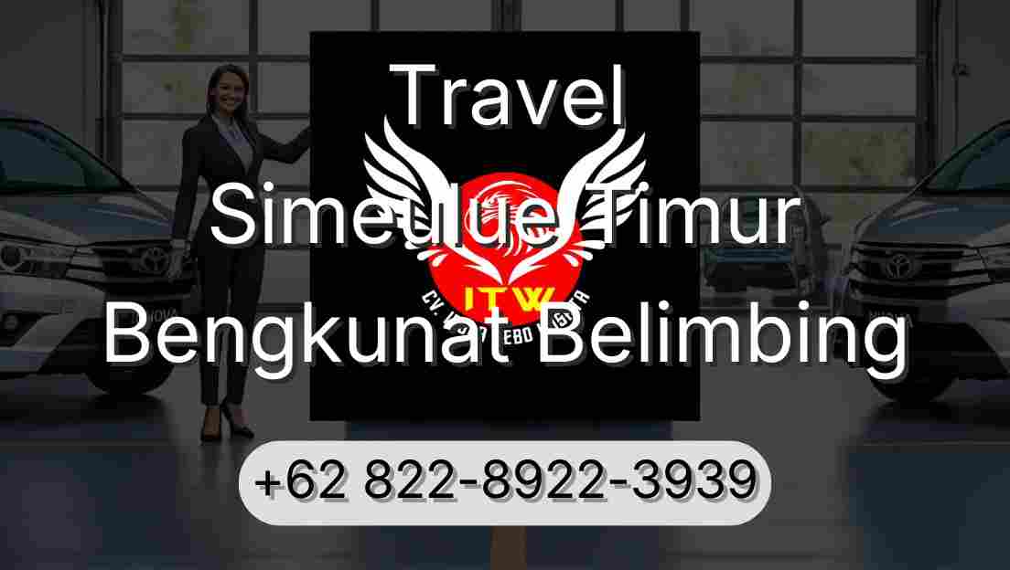 Travel Simeulue Timur Bengkunat Belimbing