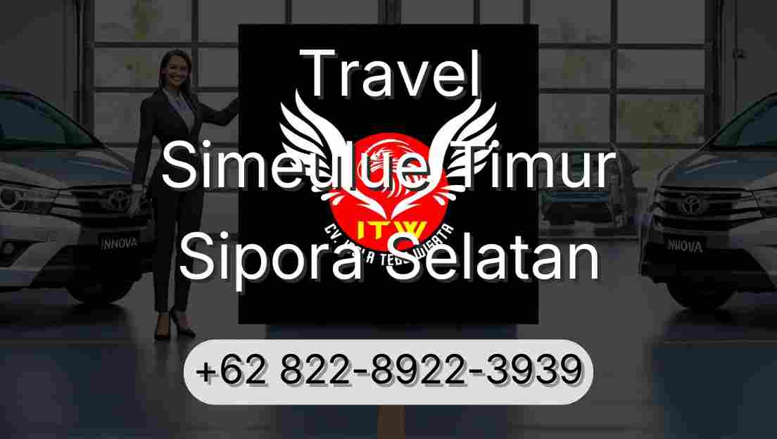 Travel Simeulue Timur Sipora Selatan