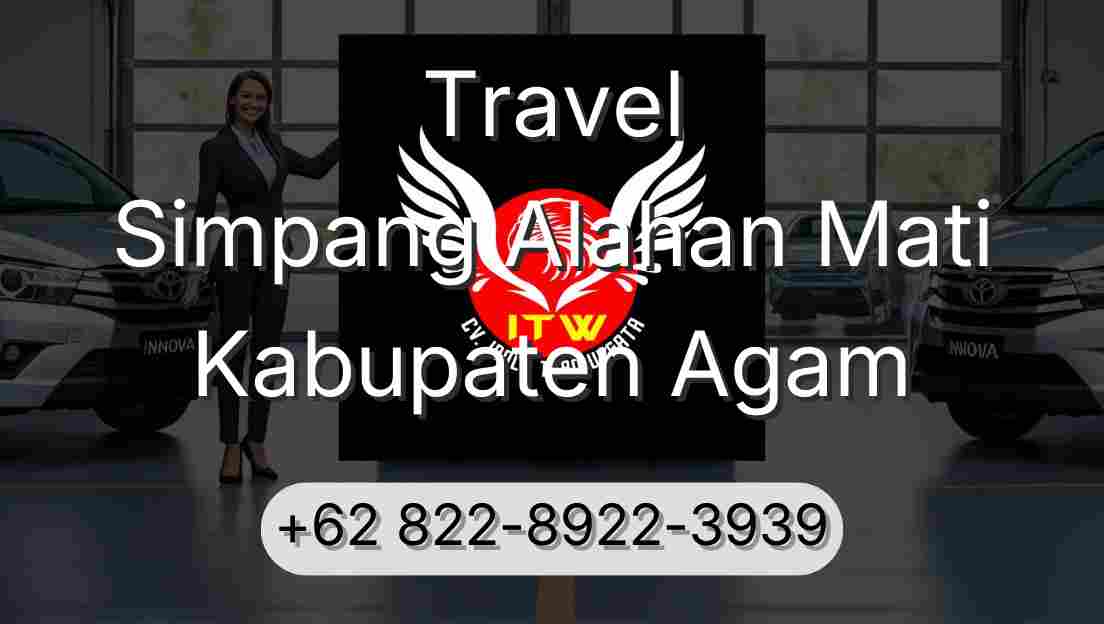 Travel Simpang Alahan Mati Kabupaten Agam