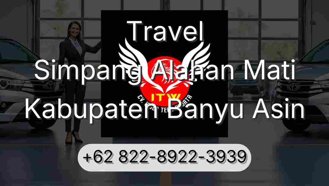 Travel Simpang Alahan Mati Kabupaten Banyu Asin